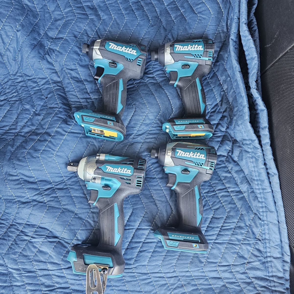 Makita Brushless Cordless Impact Drivers . NEW set of 4