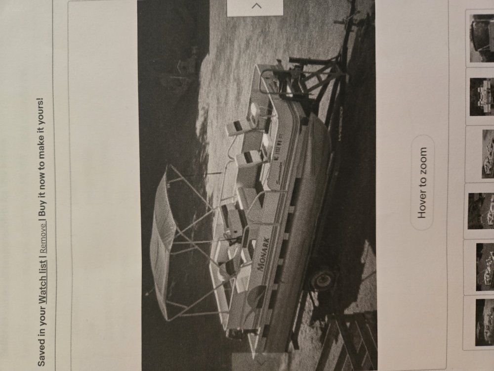 1999 Monark Suncaster 180 Pontoon