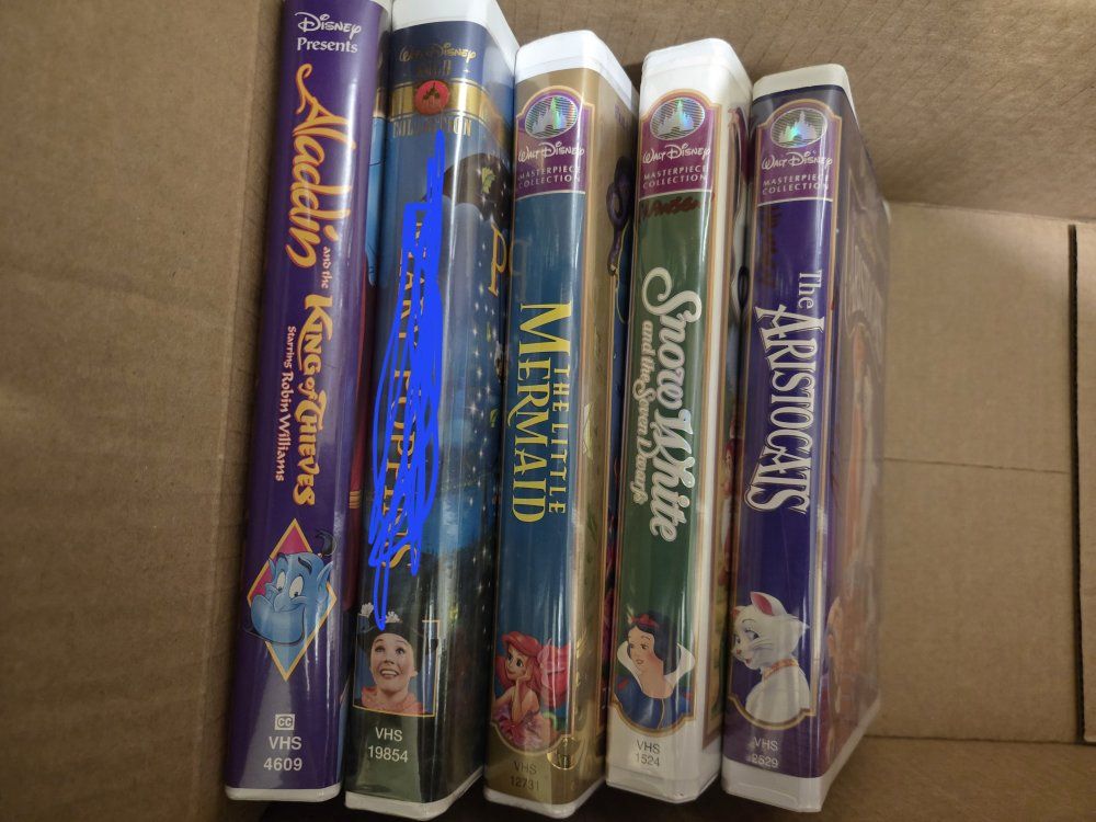 Disney VHS movies