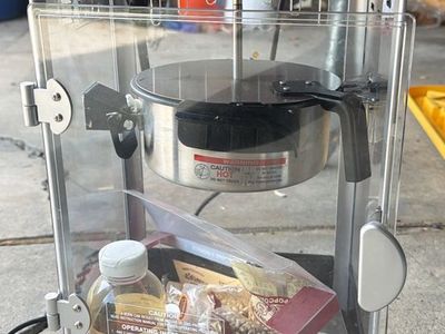 Cuisinart Red Popcorn Maker Machine Countertop Theater Style