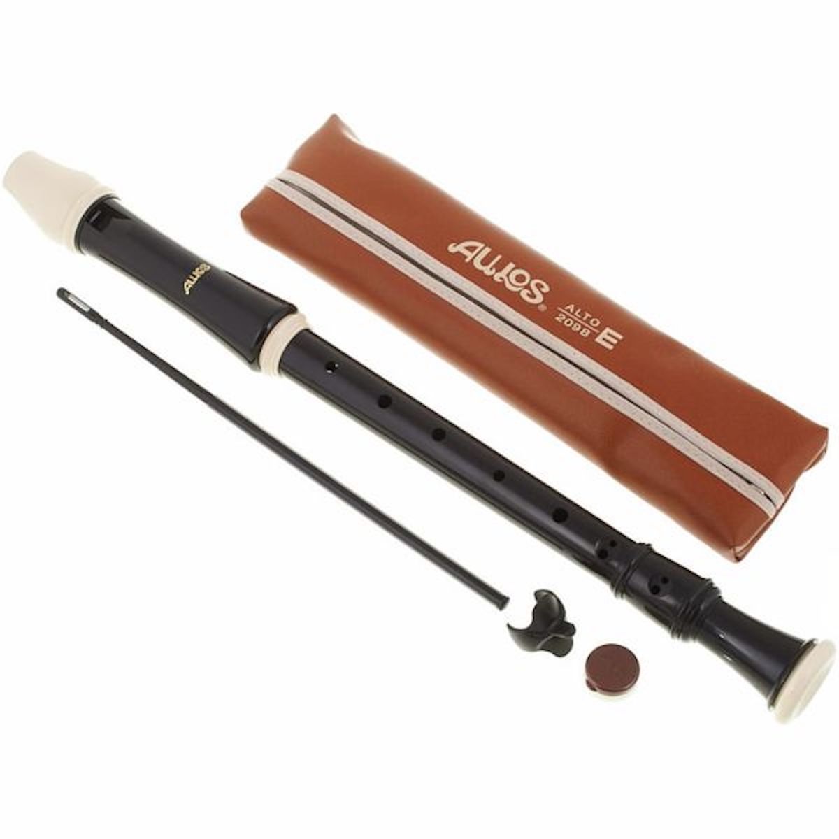 Aulos Alto 209B E Recorder - w/ Case & Accessories - High Quality - Made in Japan - NEW