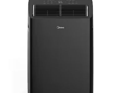 Midea Duo 12,000 BTU Smart Inverter Portable AC - Black