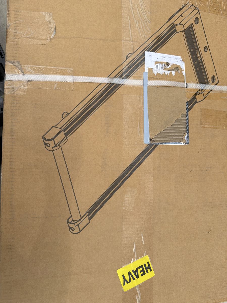 New in Box Treadmill, Heavy-Duty, Foldable Design for Easy Storage
