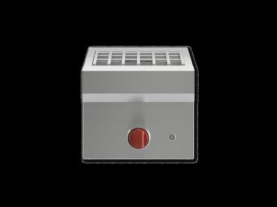 Wolf BM13 13" Built-in Burner Module with 25,000 BTU Burner Natural Gas