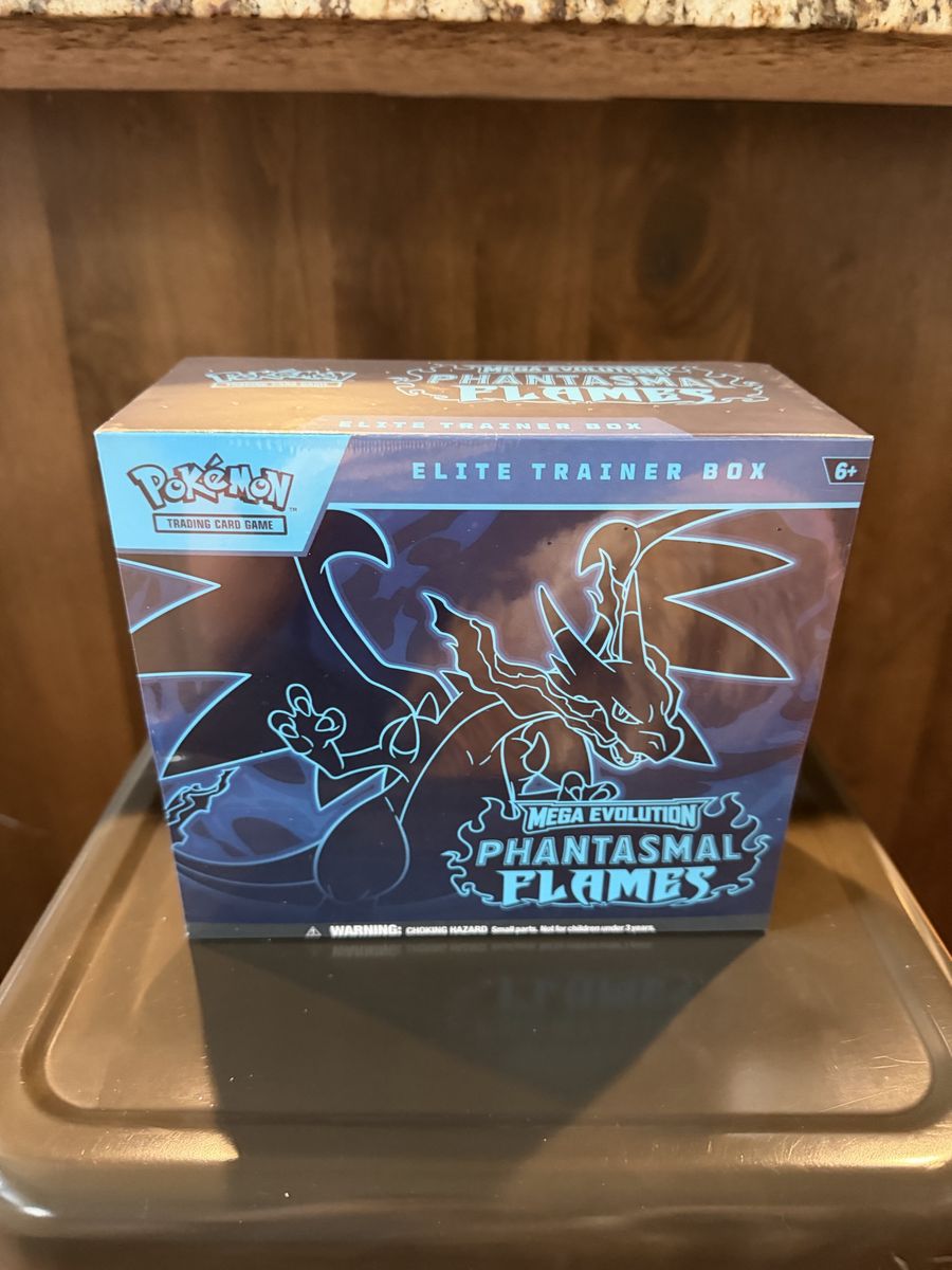 Mega Evolution Phantasmal Flames Pokemon ETB