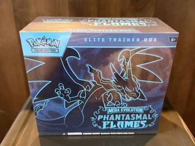 Mega Evolution Phantasmal Flames Pokemon ETB