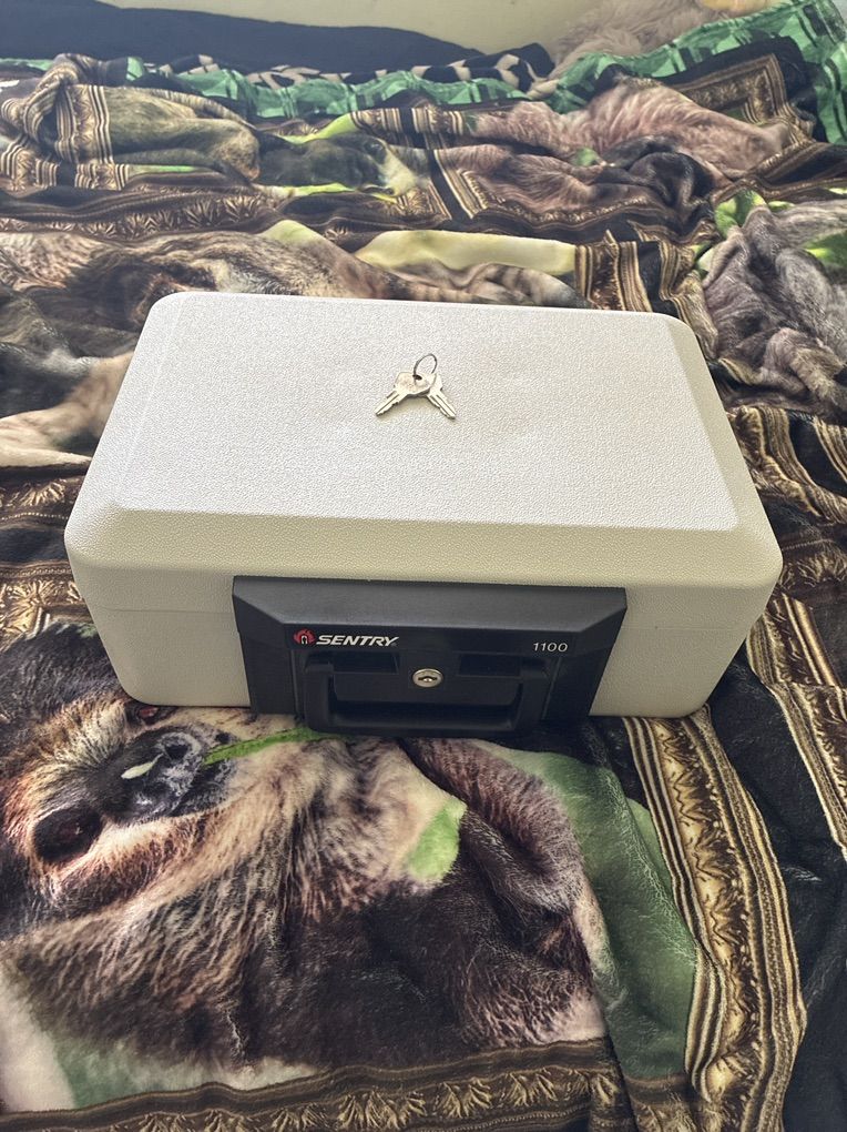 Sentry Safe With Two Keys