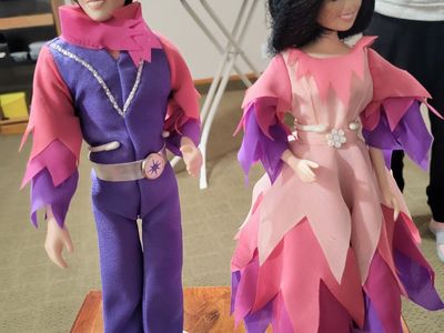 Donny an Marie dolls