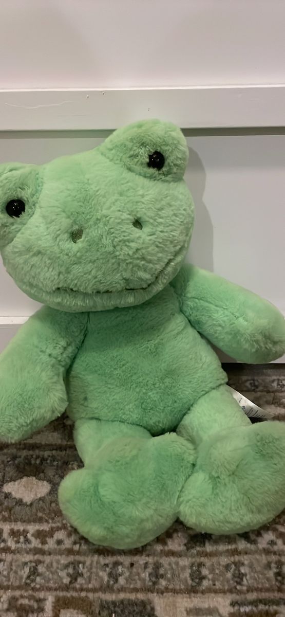 Build a bear bab green frog