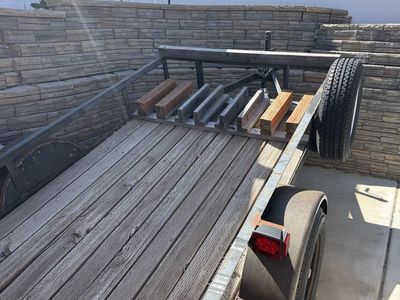 Utility Trailer - Wood Deck & Metal Frame