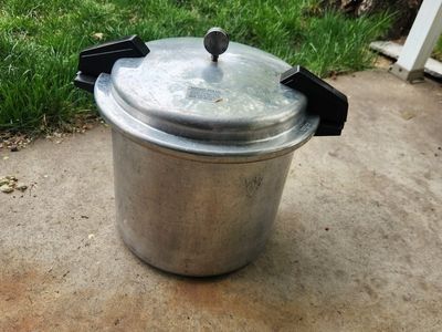 pressure cooker/canner, 22qt, mirromatic