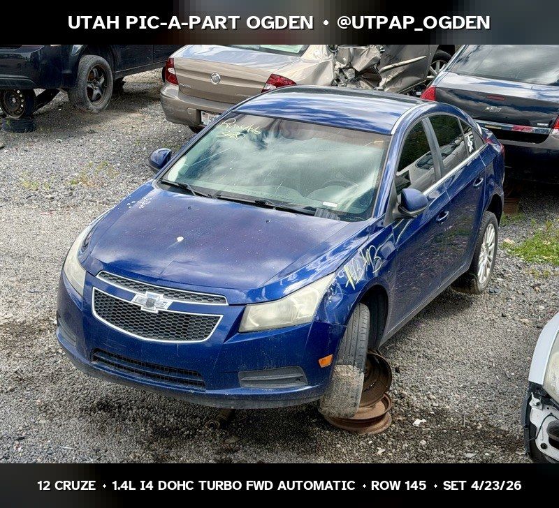 2012 Chevrolet Cruze Parts - UTPAP Ogden