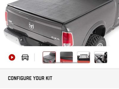 Gator ETX Soft Tri-Fold Truck Bed Tonneau Cover for 6'4" Ram 1500, 2500, 3500