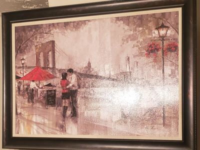Framed Paris wall canvas