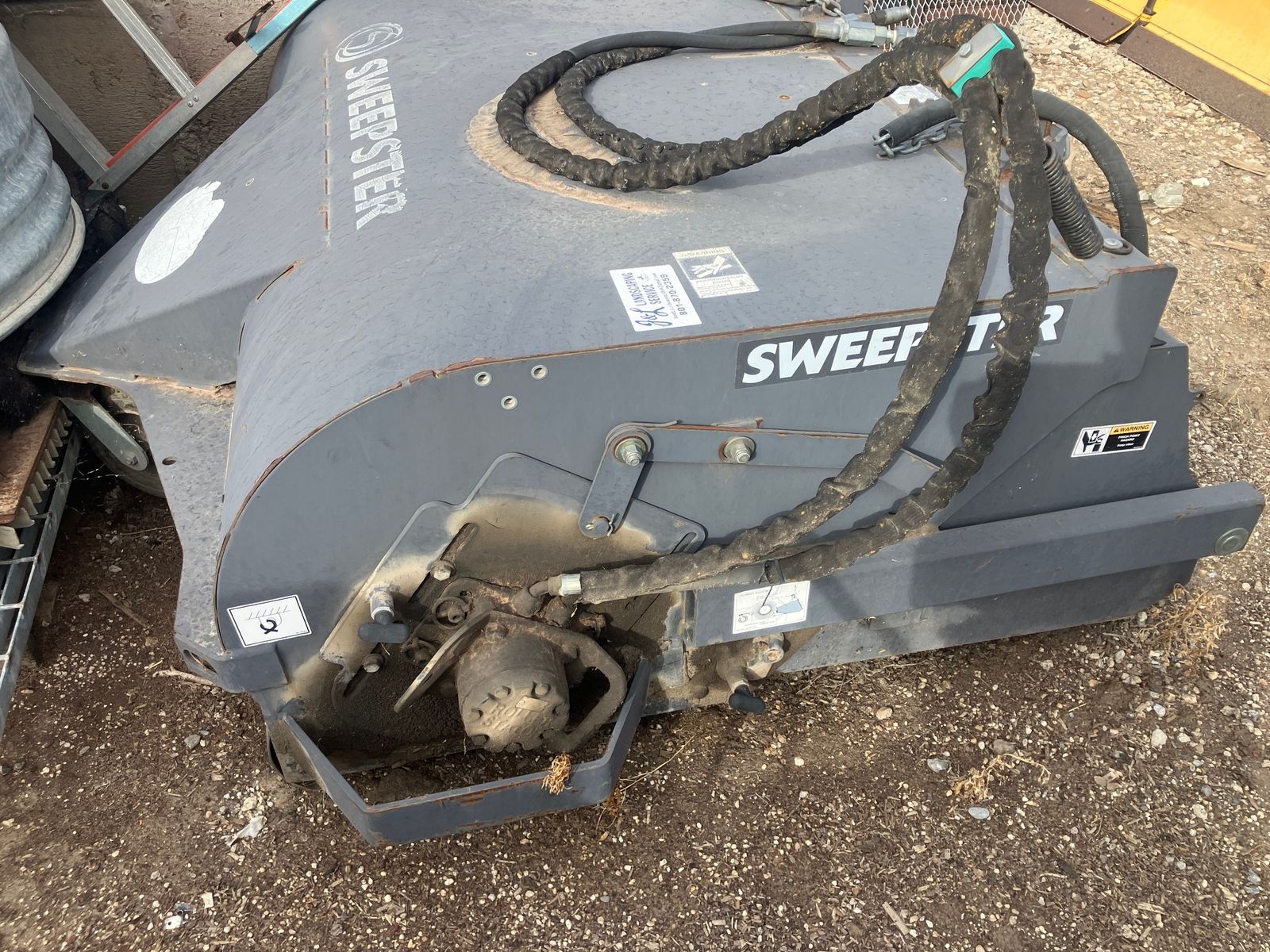 Sweepster Skid Steer Broom - Attachment Only