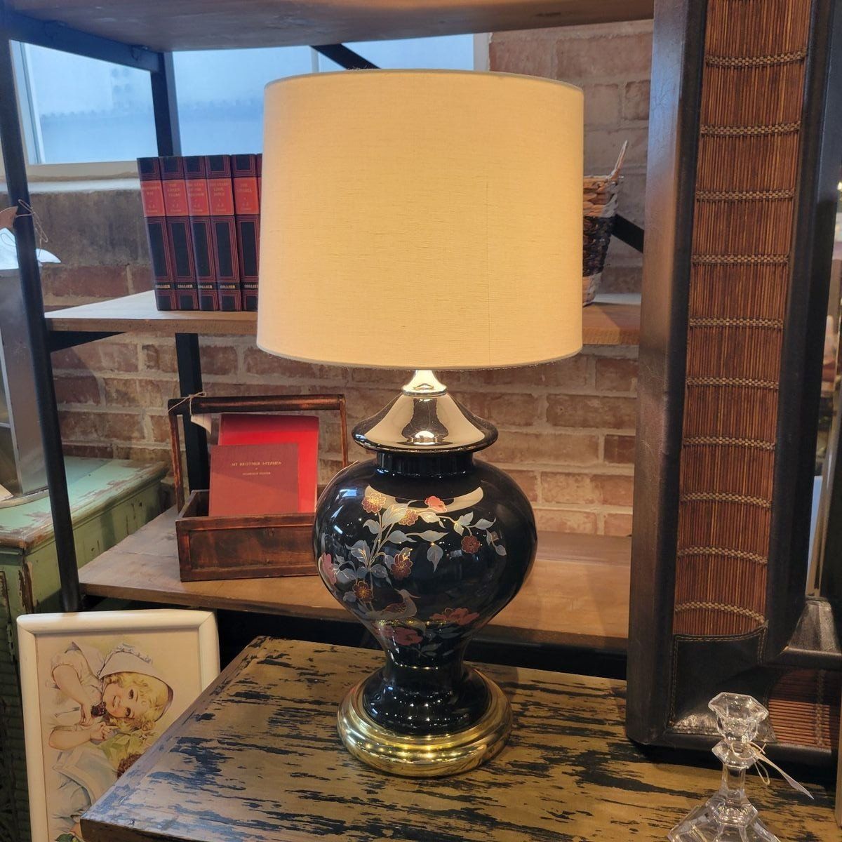 Pair of Stunning Chinoiserie Bird Lamps