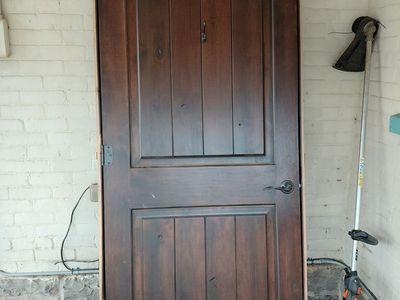 Interior door. Heavy duty