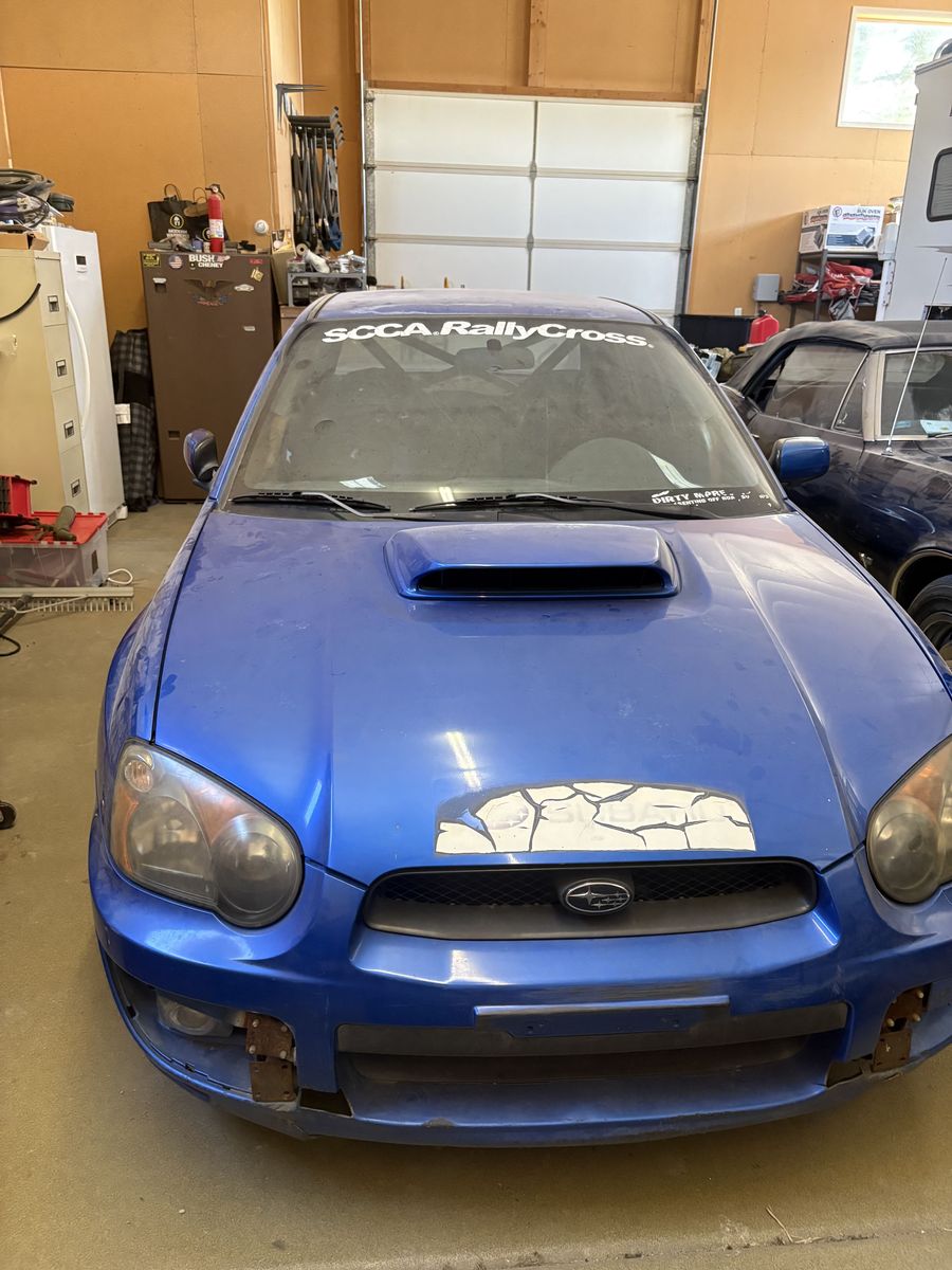 2005 Subaru Impreza WRX STI full cage for sale