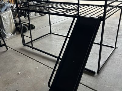 Black Metal Twin Bed Frame