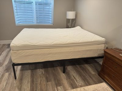 Bed frame and mattress Queen