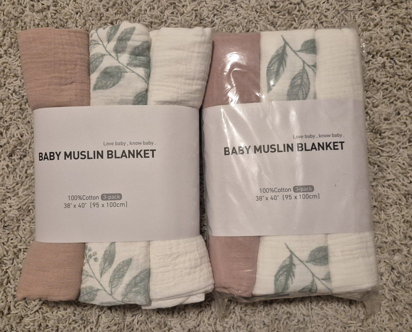 NEW Muslin Baby Blankets