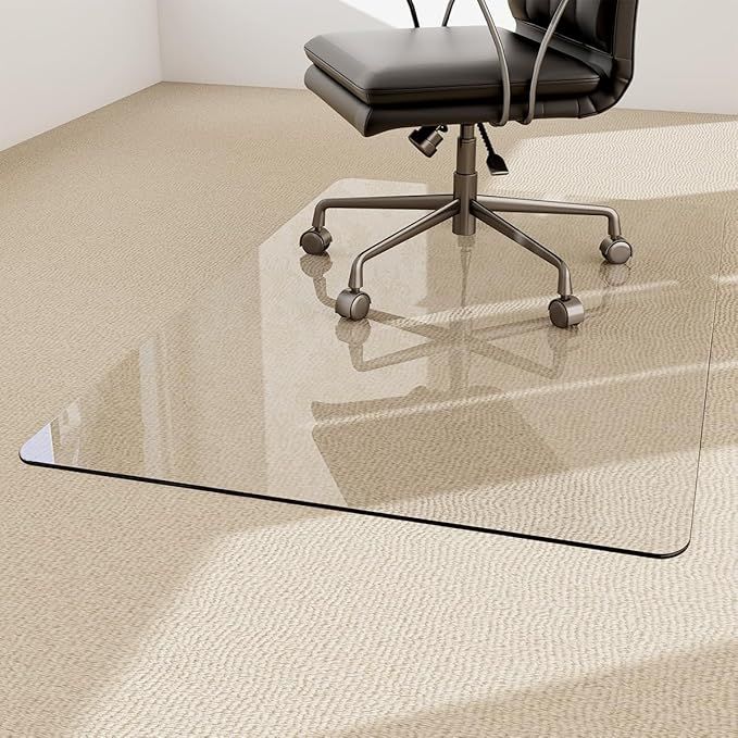 36 x 46 inch Glass Chair Mat. New in the box.