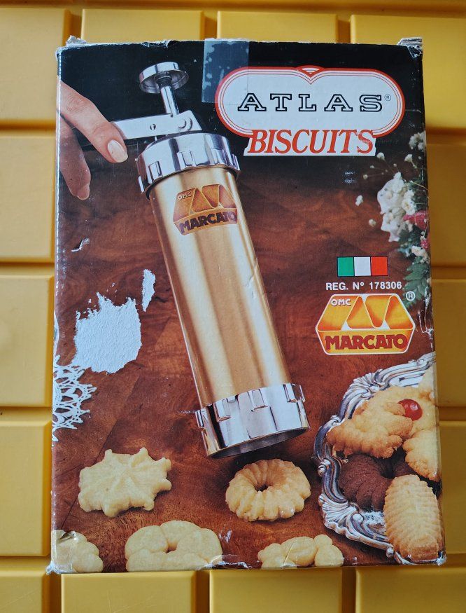 Marcato Atlas Biscuits Maker Cookie Press Italy 17