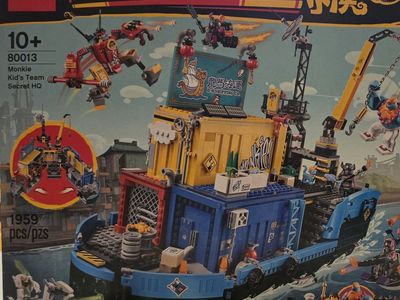 LEGO Monkie Kid Set 80013 - Team Secret HQ (2023)