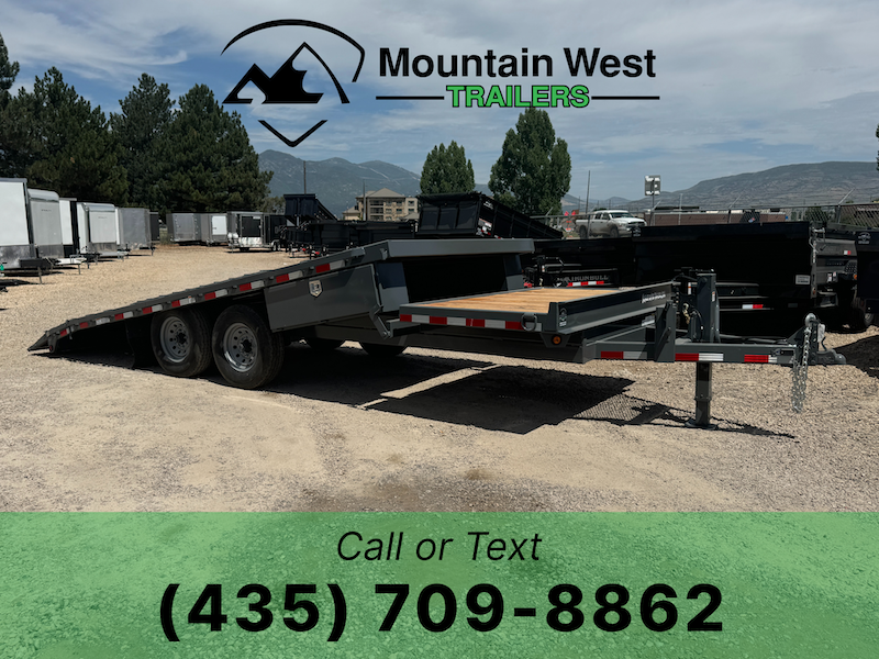 2026 Snake River Trailer 20'-15.4K Deck Over Tilt Trailer