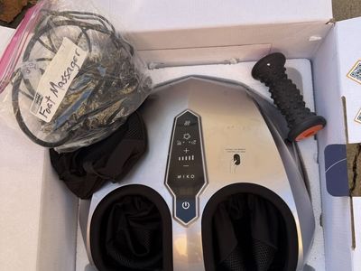 Miko Shiatsu Foot Massager Machine with Heat & Remote - Relieve Foot Pain & Plantar Fasciitis