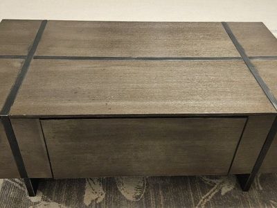 Coffee table with drawer