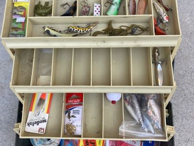 FIshing Box FuLL Of Gear