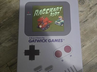 Racekart Riot Board Game by Gatwick Games - Retro Game Series Cartridge #2