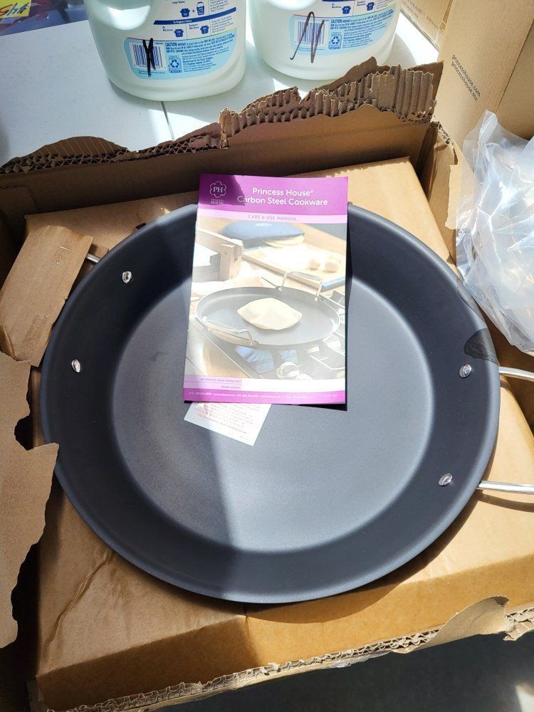 Princess House* 13" Steel Pan & Wildflower Med. Canisters & 2qt Saucepan**