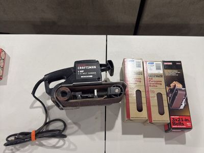 Craftsman 1 HP 3 Inch Belt Sander