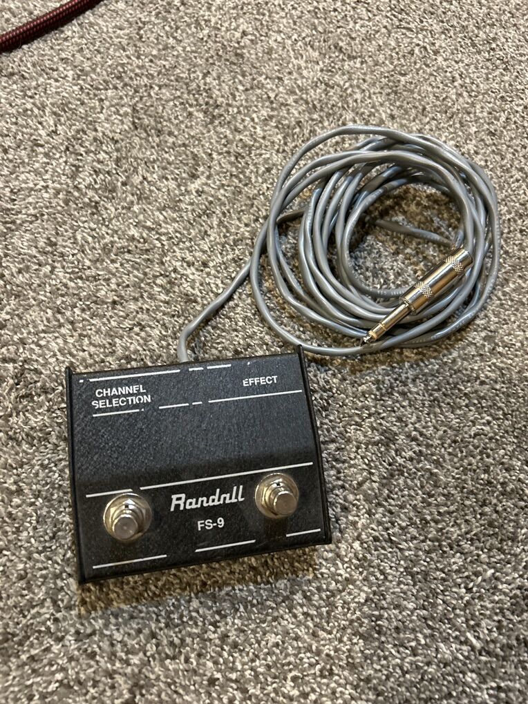 Randall FS-9 Footswitch for Randall Amplifier