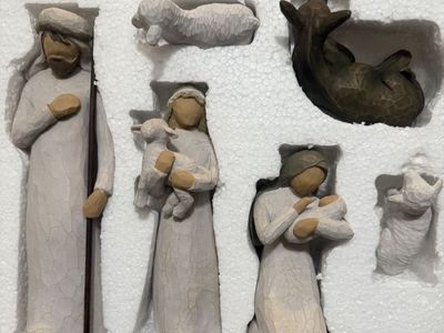 Willow Tree Nativity Figures in box