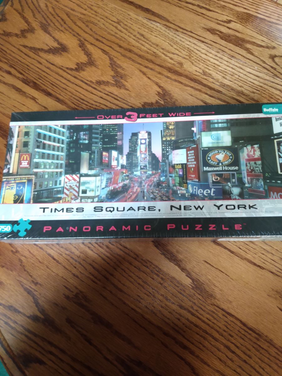 Panoramic Times Square Puzzle