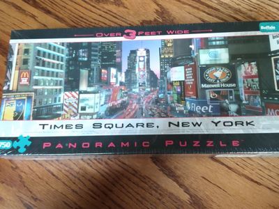 Panoramic Times Square Puzzle