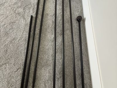 Metal Curtain rods