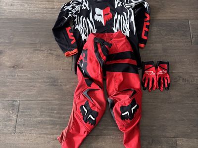 Youth Fox moto Gear Set
