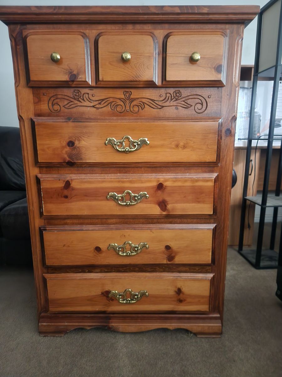Tall 5 drawer dresser