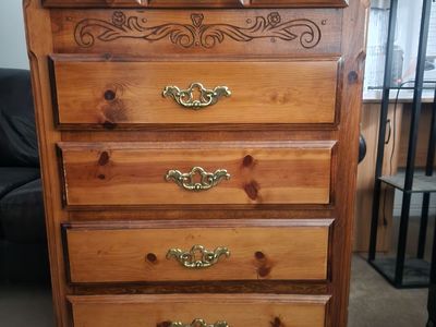 Tall 5 drawer dresser