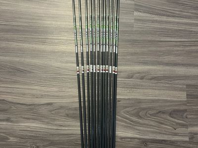 Easton Axis 5MM 400 Spline .001 Match Grade Pro Series Arrows - 12 Pack