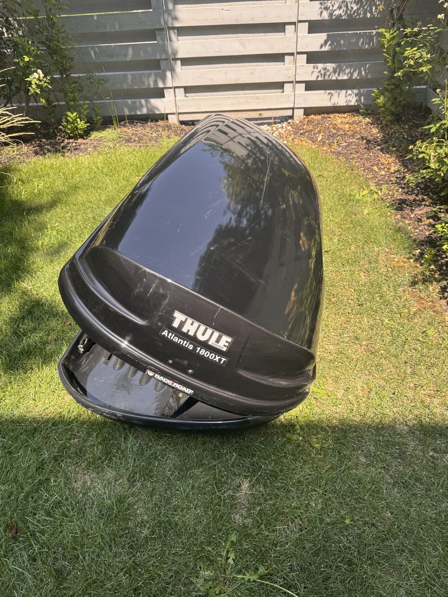 Thule Atlantis 1800XT Rooftop Cargo Carrier Box with Key