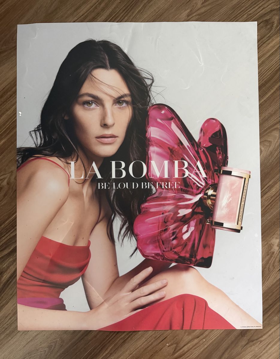 La Bomba Perfume Poster