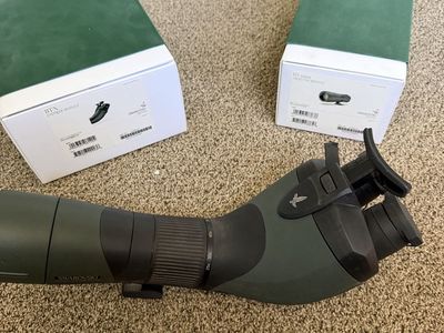 Swarovski Optik BTX Eyepiece Module & 65mm Objective Module Spotting Scope Set. Been in a case its whole life. Like new.