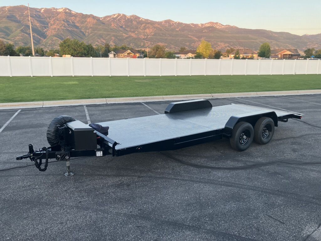 20' Foot Car Hauler, 12,000 GVWR, For Rent