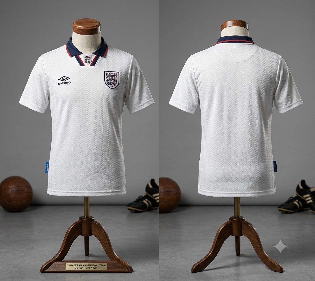 Classic England Soccer Jersey