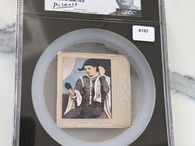 2023-M Harlequin with a Mirror Picasso Spain Silver 50 Euro NGC PF-70 ULTRA CAMEO